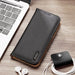 Dux Ducis Hivo case with flap and RFID blocking for Samsung Galaxy S24 - black - Cell phone cases and covers<<<HurtelXML