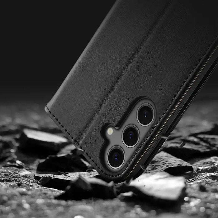 Dux Ducis Hivo case with flap and RFID blocking for Samsung Galaxy S24 - black - Cell phone cases and covers<<<HurtelXML