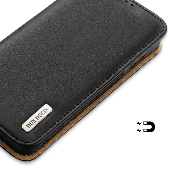 Dux Ducis Hivo case with flap and RFID blocking for Samsung Galaxy S24 - black - Cell phone cases and covers<<<HurtelXML