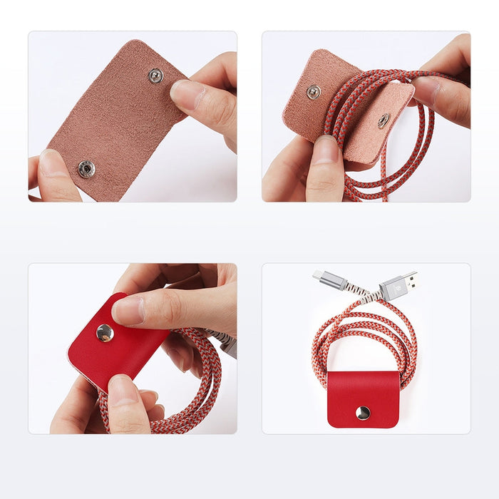 Dux Ducis Hivo Leather Flip Cover Genuine Leather Wallet for Cards and Documents iPhone 14 Pro Max Red - Cell phone