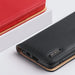 Dux Ducis Hivo Leather Flip Cover Genuine Leather Wallet For Cards And Documents Samsung Galaxy S22 Ultra Blue - Cell
