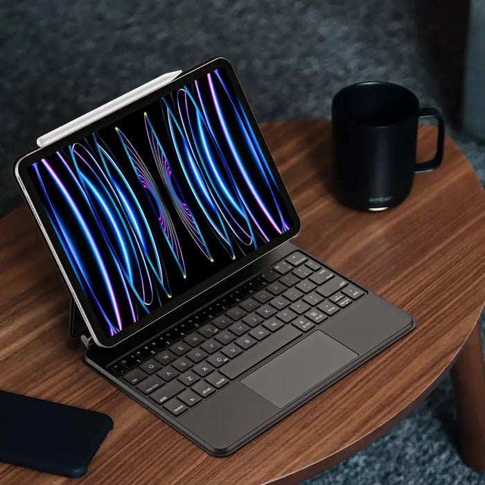 Dux Ducis Keyboard (MK Series) case with Bluetooth keyboard for iPad Air 4 / 5 / iPad Pro 11’’ 2018-2022 - black - Cell