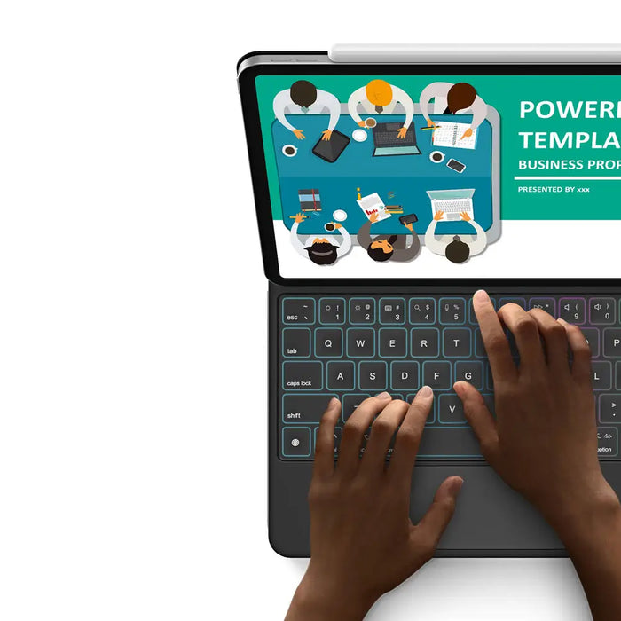 Dux Ducis Keyboard (MK Series) Case with Bluetooth Keyboard for iPad Pro 11’’ 2024 - Black - Cell phone cases