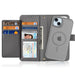 Dux Ducis Lawa Leather Case for iPhone 15 - Gray - Cell phone cases and covers<<<HurtelXML
