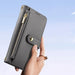 Dux Ducis Lawa Leather Case for iPhone 15 Pro Max - Gray - Cell phone cases and covers<<<HurtelXML
