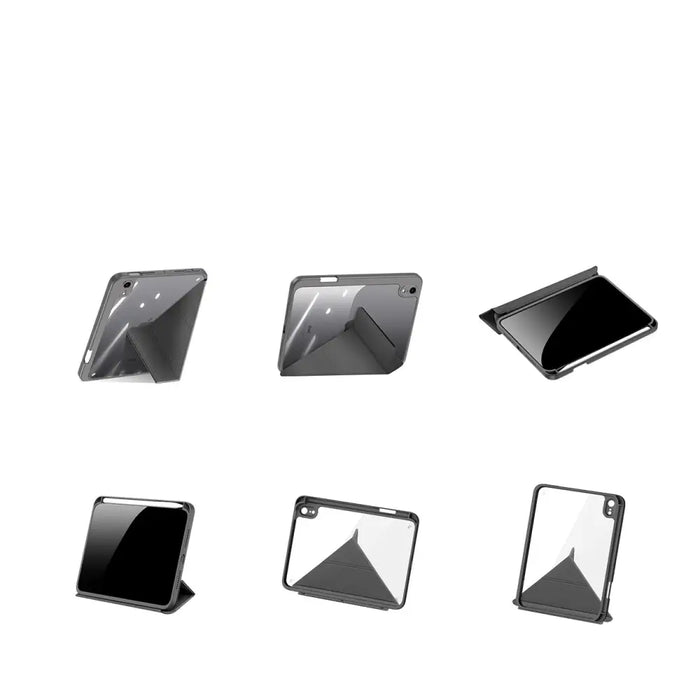 Dux Ducis Magi case for iPad mini 2021 smart cover with stand and storage for Apple Pencil gray - Cell phone cases