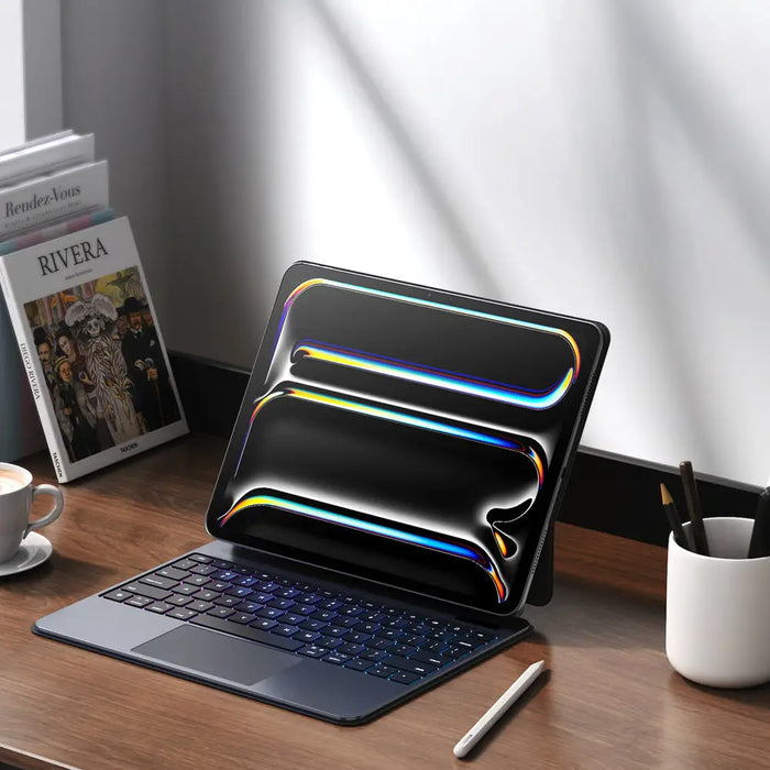 Dux Ducis (MK series) Keyboard Case for iPad Pro 13’’ (2024) - Black - Cell phone cases and covers<<<HurtelXML