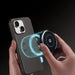 Dux Ducis Naples Case for iPhone 14 Leather Cover (MagSafe Compatible) Dark Brown - Cell phone cases