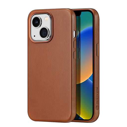 Dux Ducis Naples case for iPhone 14 magnetic leather case MagSafe brown - Cell phone cases and covers<<<HurtelXML