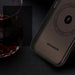 Dux Ducis Naples Case for iPhone 14 Pro Leather Cover (MagSafe Compatible) Dark Brown - Cell phone cases