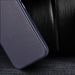 Dux Ducis Naples case iPhone 14 Pro Max magnetic leather case MagSafe blue - Cell phone cases and covers<<<HurtelXML