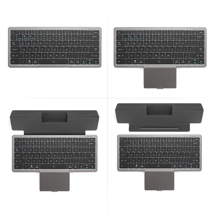 Dux Ducis OK Series wireless Bluetooth keyboard with touchpad - black - Other cell phone equipment<<<HurtelXML
