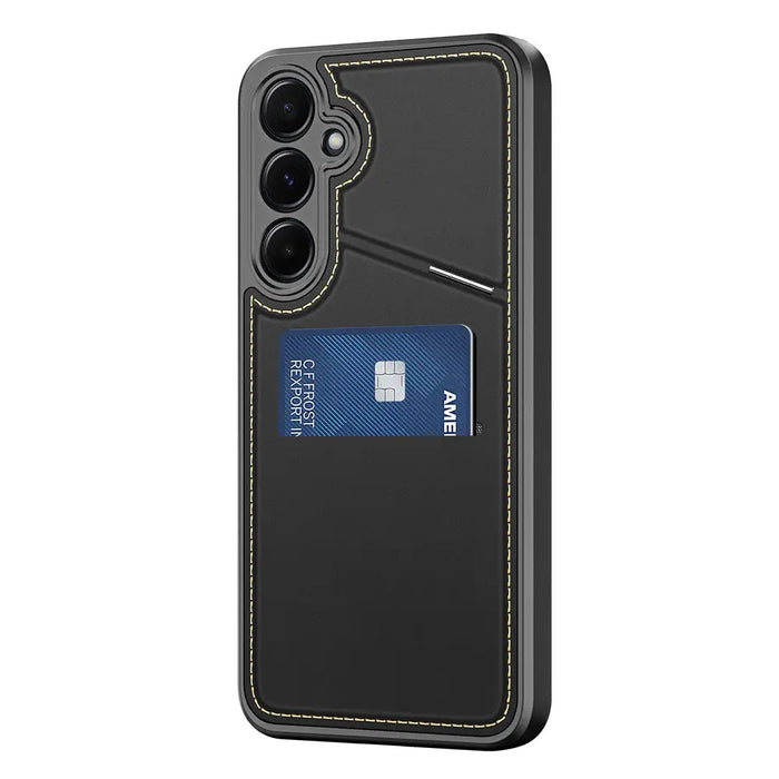 Dux Ducis Rafi II Case for Samsung Galaxy S25 with Stand and Wallet - Black - Cell phone cases and covers<<<HurtelXML