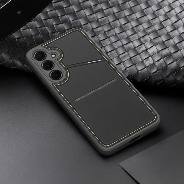 Dux Ducis Rafi II Case for Samsung Galaxy S25 with Stand and Wallet - Black - Cell phone cases and covers<<<HurtelXML