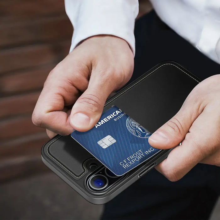 Dux Ducis Rafi II Mag Case with MagSafe for iPhone 16 - Black - Cell phone cases and covers<<<HurtelXML