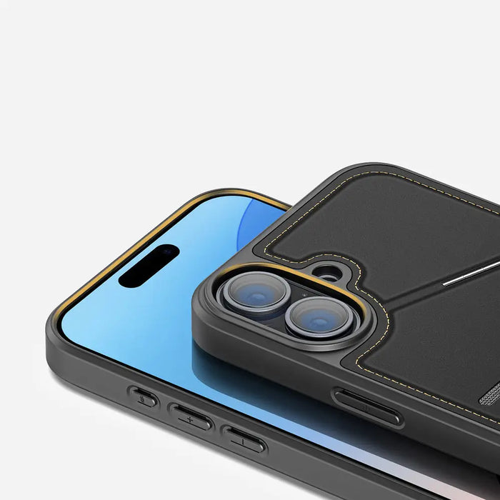 Dux Ducis Rafi II Mag Case with MagSafe for iPhone 16 - Black - Cell phone cases and covers<<<HurtelXML