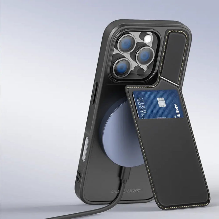 Dux Ducis Rafi II Mag Case with MagSafe for iPhone 16 Pro - Black - Cell phone cases and covers<<<HurtelXML