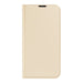 Dux Ducis Skin Pro Bookcase type case for iPhone 13 golden - Cell phone cases and covers<<<HurtelXML