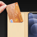 Dux Ducis Skin Pro Bookcase type case for iPhone 13 golden - Cell phone cases and covers<<<HurtelXML