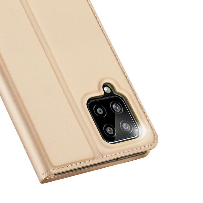 Dux Ducis Skin Pro Bookcase type case for Samsung Galaxy A22 4G golden - Cell phone cases and covers<<<HurtelXML
