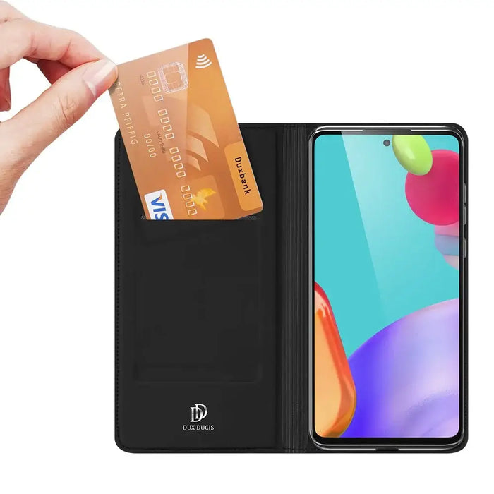 DUX DUCIS Skin Pro Bookcase type case for Samsung Galaxy A52 / A52 5G / A52s 5G black - Cell phone cases