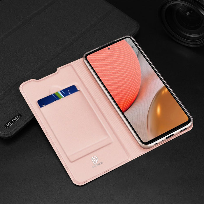 DUX DUCIS Skin Pro Bookcase type case for Samsung Galaxy A72 4G pink - Cell phone cases and covers<<<HurtelXML