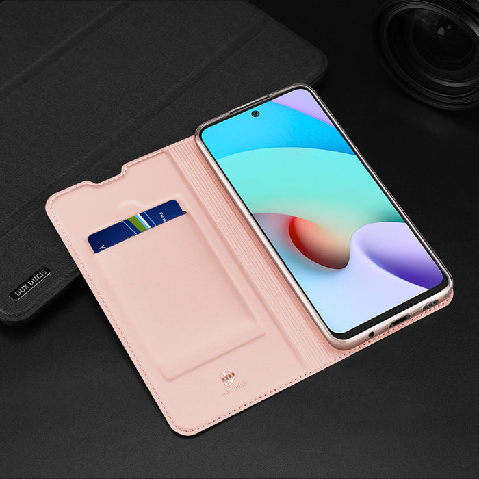 Dux Ducis Skin Pro Bookcase type case for Xiaomi Redmi 10 golden - Cell phone cases and covers<<<HurtelXML