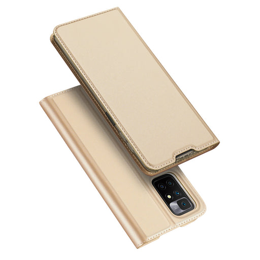 Dux Ducis Skin Pro Bookcase type case for Xiaomi Redmi 10 golden - Cell phone cases and covers<<<HurtelXML