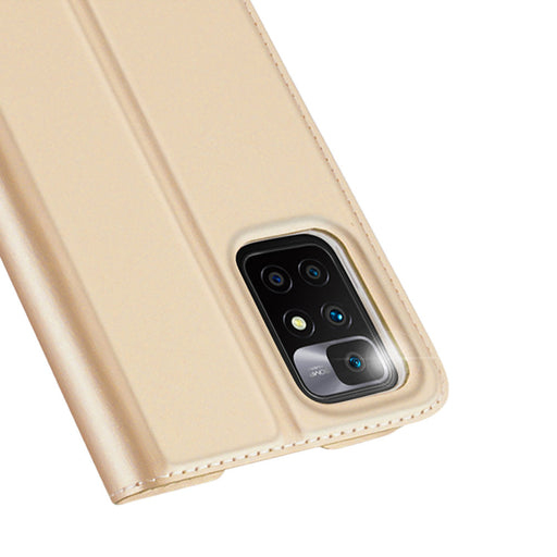 Dux Ducis Skin Pro Bookcase type case for Xiaomi Redmi 10 golden - Cell phone cases and covers<<<HurtelXML