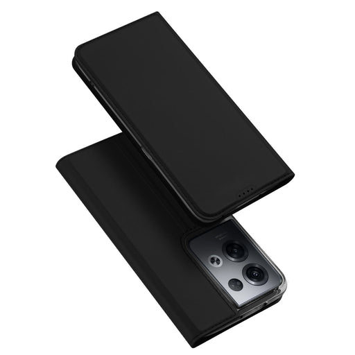 Dux Ducis Skin Pro case for Oppo Reno 8 Pro flip cover card wallet stand black - Cell phone cases and covers<<<HurtelXML