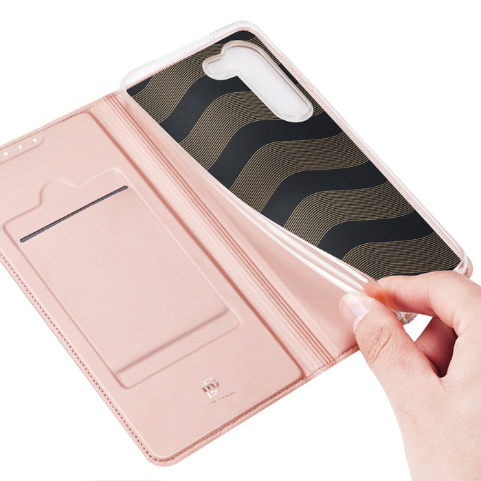 Dux Ducis Skin Pro case for Samsung Galaxy S23+ flip cover card wallet stand pink - Cell phone cases