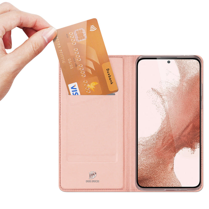Dux Ducis Skin Pro case for Samsung Galaxy S23+ flip cover card wallet stand pink - Cell phone cases