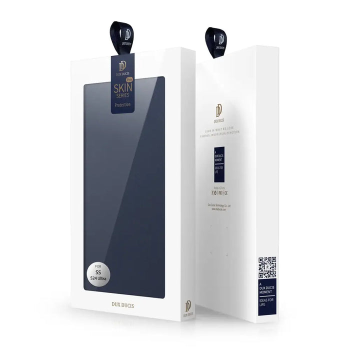 Dux Ducis Skin Pro case for Samsung S24 Ultra with flap - blue - Cell phone cases and covers<<<HurtelXML