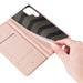 Dux Ducis Skin Pro case for Samsung S24 Ultra with flap - pink - Cell phone cases and covers<<<HurtelXML