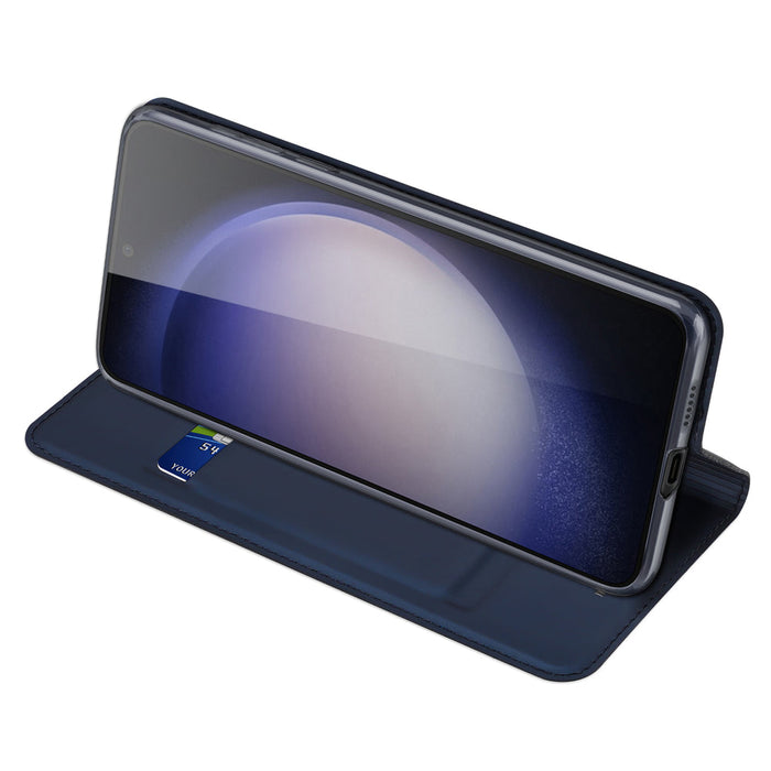 Dux Ducis Skin Pro case for Samsung S24 with flap - blue - Cell phone cases and covers<<<HurtelXML