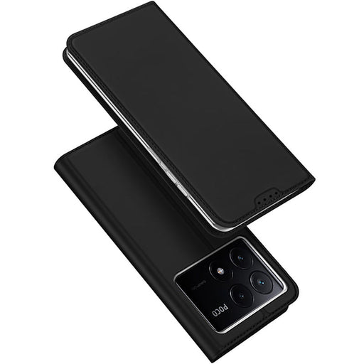 Dux Ducis Skin Pro case for Xiaomi Poco X6 Pro 5G / Redmi K70E with flap and card slot - black - Cell phone cases