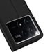 Dux Ducis Skin Pro case for Xiaomi Poco X6 Pro 5G / Redmi K70E with flap and card slot - black - Cell phone cases