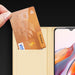 Dux Ducis Skin Pro Case For Xiaomi Redmi 11A / Poco C55 / Redmi 12C Cover Flip Card Wallet Stand Blue - Cell phone