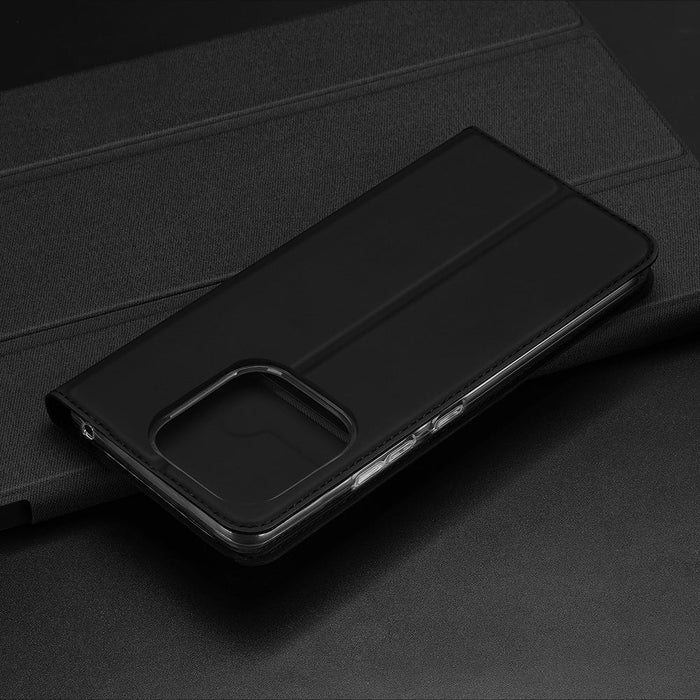 Dux Ducis Skin Pro Case For Xiaomi Redmi 11A / Poco C55 / Redmi 12C Cover Flip Card Wallet Stand Blue - Cell phone