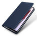 Dux Ducis Skin Pro Case For Xiaomi Redmi 11A / Poco C55 / Redmi 12C Cover Flip Card Wallet Stand Blue - Cell phone