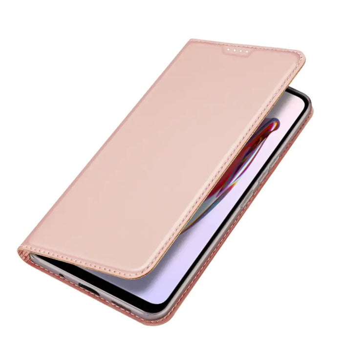 Dux Ducis Skin Pro Case For Xiaomi Redmi 11A / Poco C55 / Redmi 12C Cover Flip Card Wallet Stand Pink - Cell phone