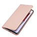 Dux Ducis Skin Pro Case For Xiaomi Redmi 11A / Poco C55 / Redmi 12C Cover Flip Card Wallet Stand Pink - Cell phone