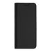 Dux Ducis Skin Pro Case For Xiaomi Redmi 11A / Poco C55 / Redmi 12C Flip Cover Card Wallet Stand Black - Cell phone