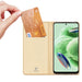 Dux Ducis Skin Pro Case For Xiaomi Redmi Note 12 Pro / Poco X5 Pro 5G Cover Flip Card Wallet Stand Gold - Cell phone