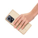 Dux Ducis Skin Pro Case for Xiaomi Redmi Note 12 Pro+ Flip Card Wallet Stand Gold - Cell phone cases
