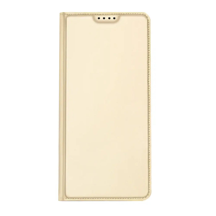 Dux Ducis Skin Pro Case for Xiaomi Redmi Note 12 Pro+ Flip Card Wallet Stand Gold - Cell phone cases