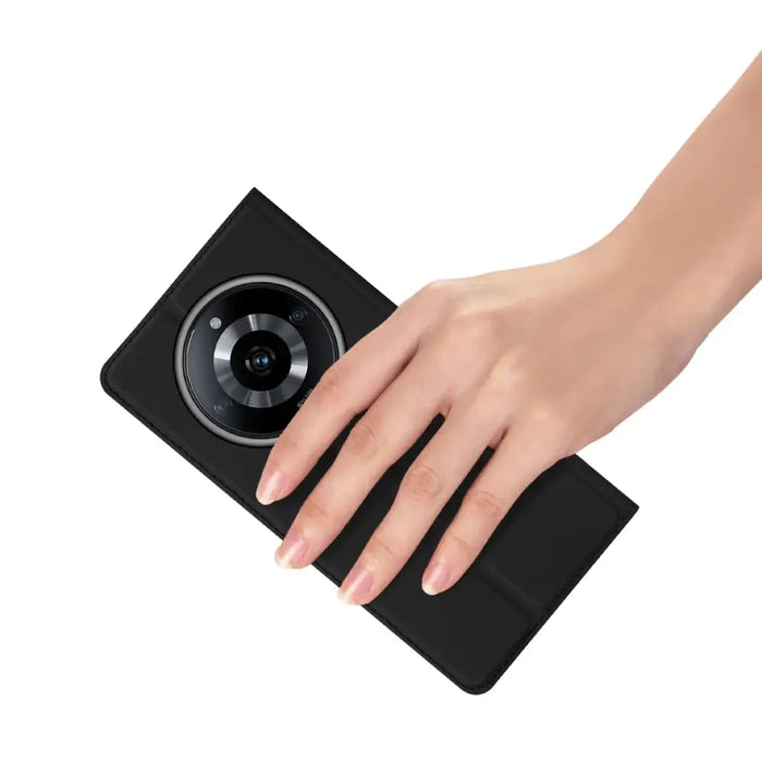 Dux Ducis Skin Pro Case Realme 11 Flip Card Wallet Stand Black - Cell phone cases and covers<<<HurtelXML