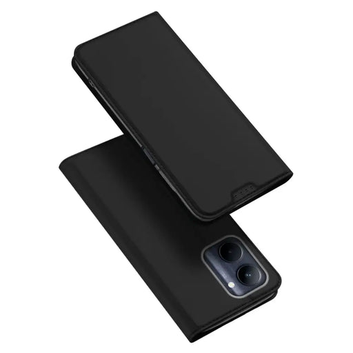 Dux Ducis Skin Pro Case Realme C33 Flip Card Wallet Stand Black - Cell phone cases and covers<<<HurtelXML