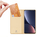 Dux Ducis Skin Pro Case Xiaomi 13 Pro Flip Card Wallet Gold Stand - Cell phone cases and covers<<<HurtelXML