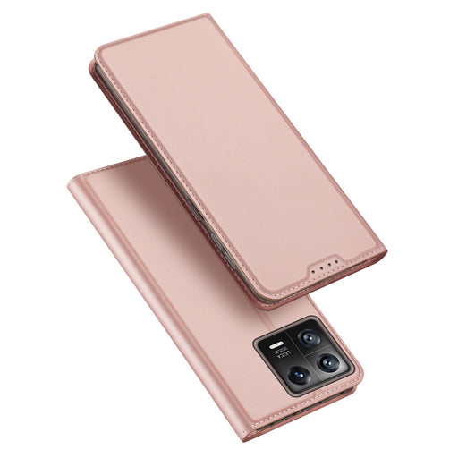 Dux Ducis Skin Pro Case Xiaomi 13 Flip Card Wallet Stand Pink - Cell phone cases and covers<<<HurtelXML